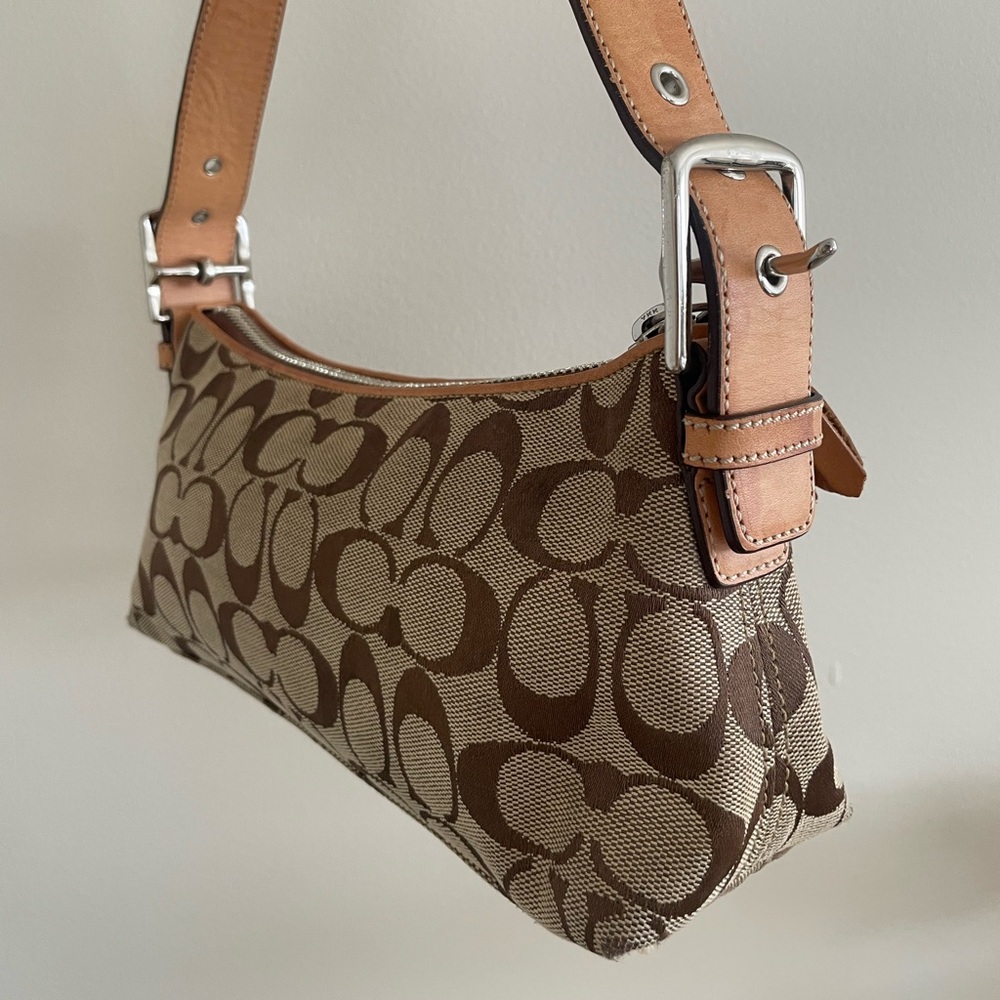 Vintages coach Demi baguette handbag